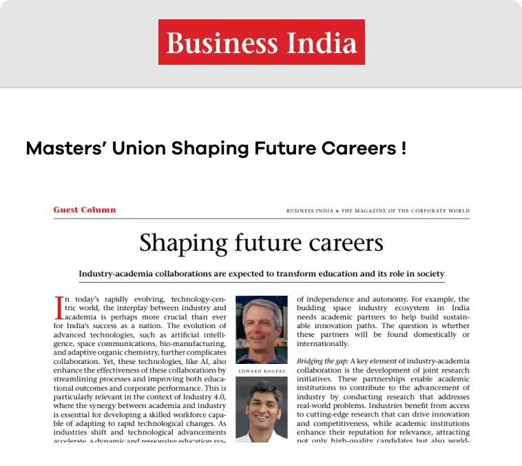 Industry-academia collaborations are expected to transform education and its role in society