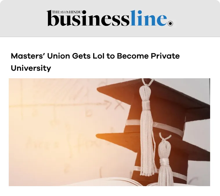 Masters’ Union MBA cohort 2024 reports Rs 28.52 lakh average salary; top offers reach Rs 61.8 lakh