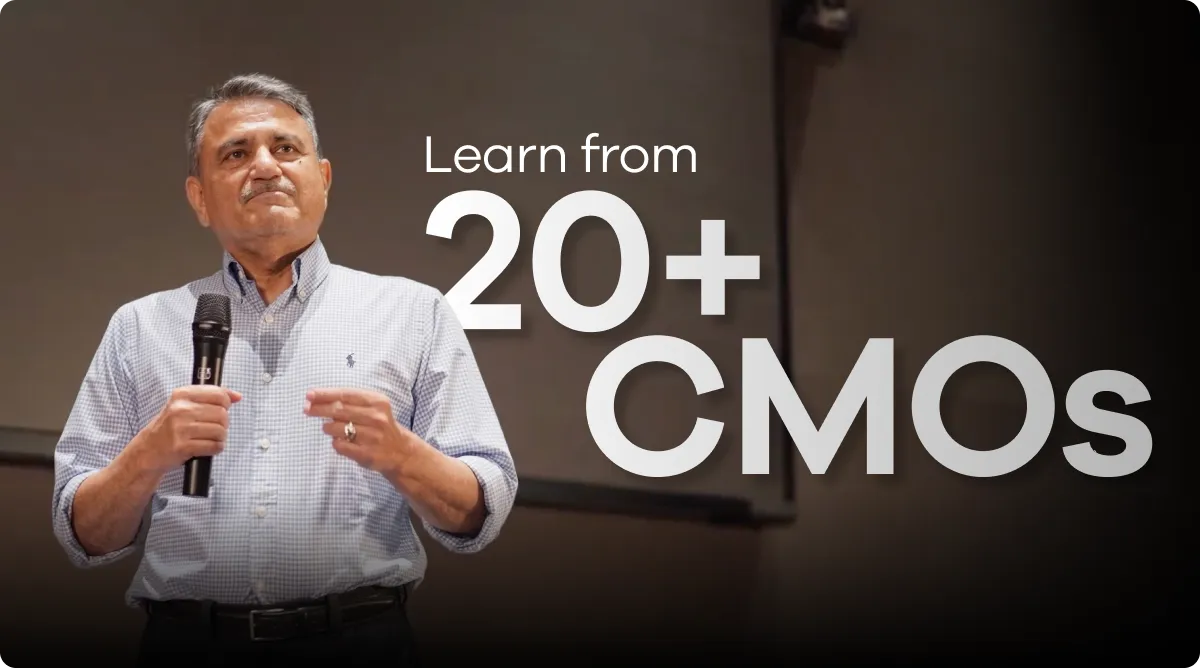 Learn directly from CEOs and MDs of companies