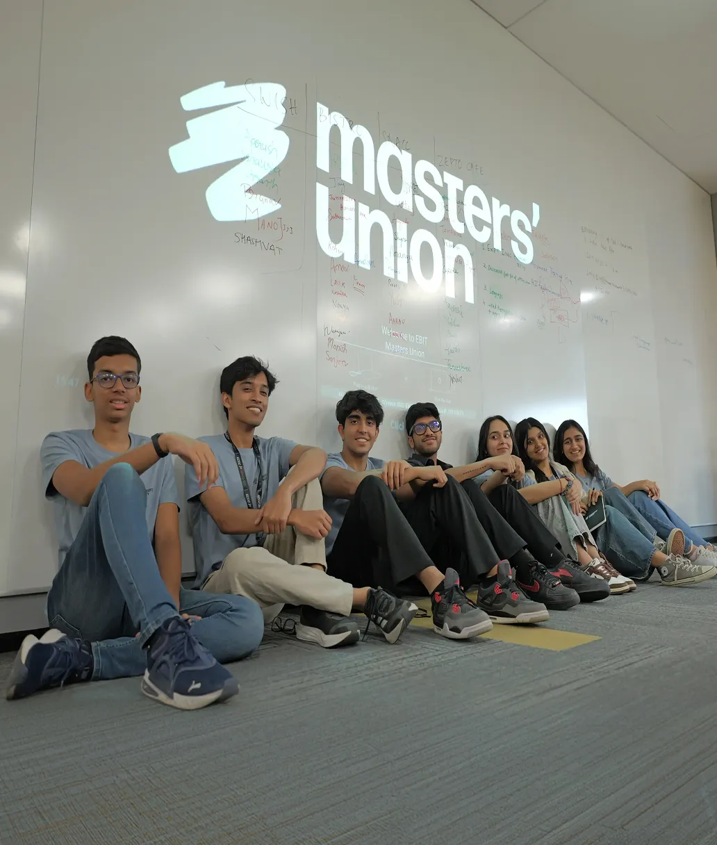 Masters' Union students