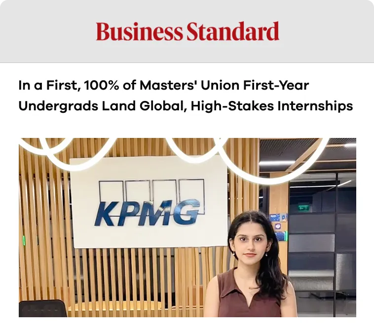 Masters’ Union MBA cohort 2024 reports Rs 28.52 lakh average salary; top offers reach Rs 61.8 lakh